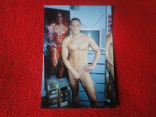 Load image into Gallery viewer, Vintage 18 Year Old + Gay Interest Chippendale Muscle Semi Nude Male Photo   E1h
