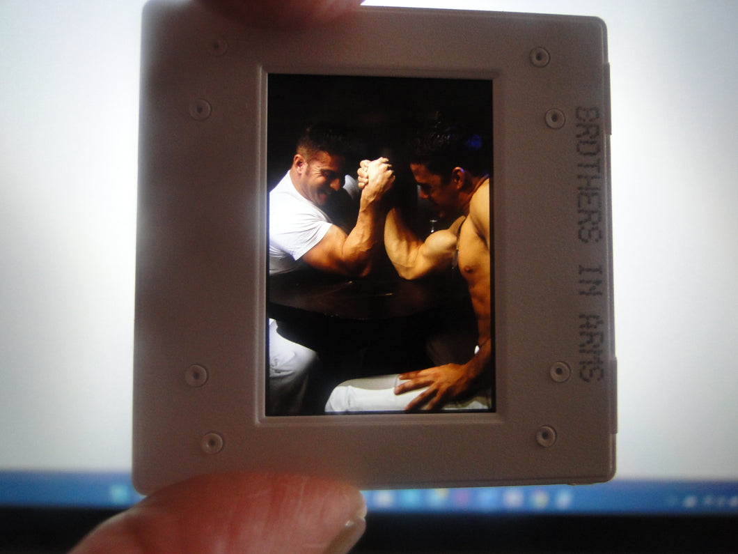 VINTAGE 35MM GAY MALE SLIDE BEEFCAKE MUSCLE NUDE FALCON STUDIOS R5w