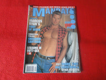 Load image into Gallery viewer, Vintage 18 Y. O. + Sexy Erotic Gay Adult Magazine Mandate Sept. 1998  G73

