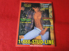 Load image into Gallery viewer, Vintage 18 Y. O. + Sexy Erotic Gay Adult Magazine Mandate Sept. 1998  G73
