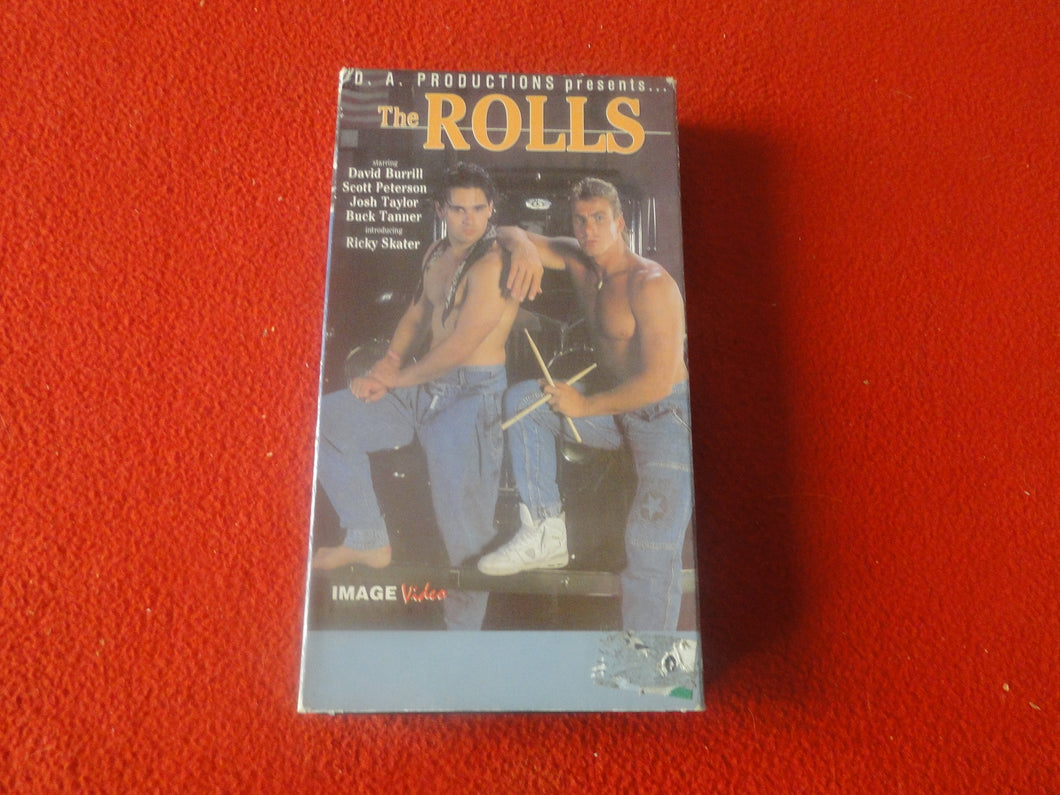 Vintage Adult Erotic Gay Interest VHS Movie Tape The Rolls David Burrill   12