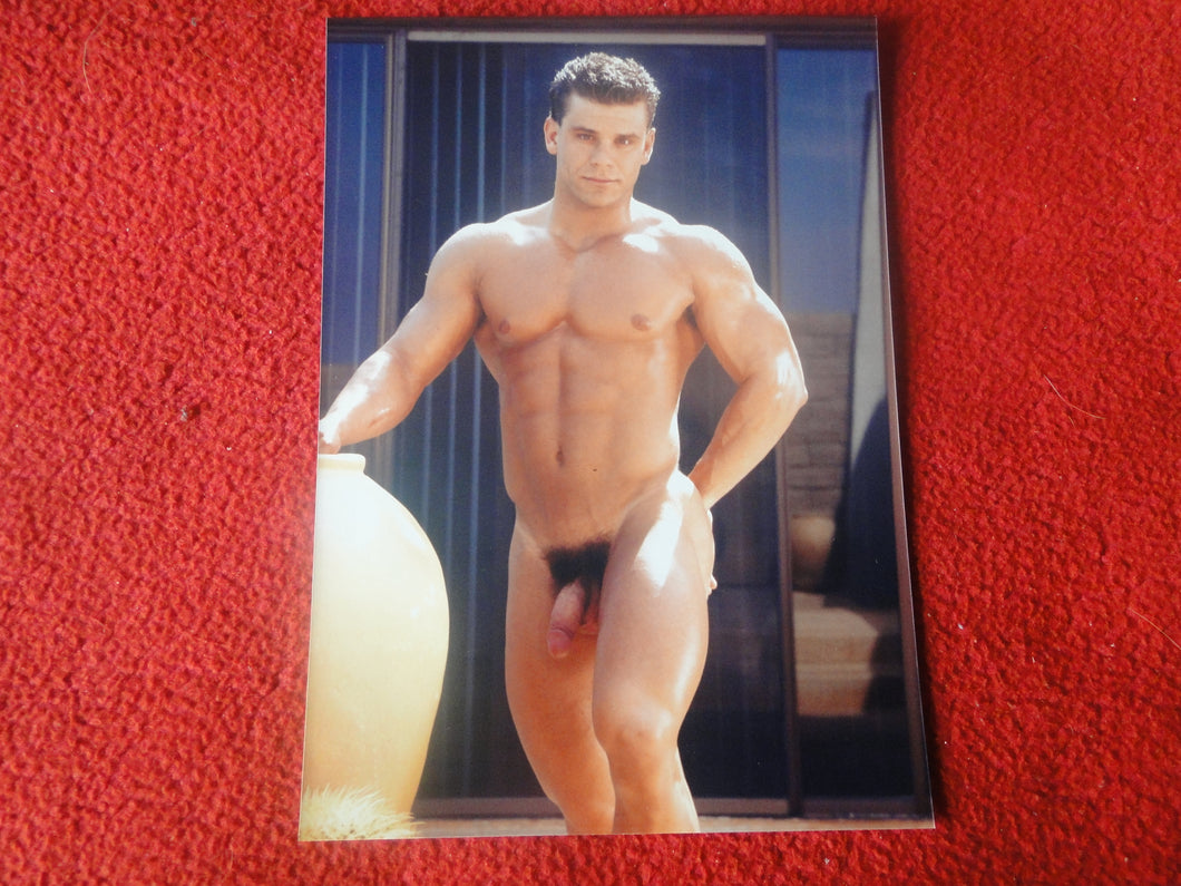 Vintage 18 Y.O. + Gay Interest Nude Hot Hung Muscular Male Colt/Fox Photo 5 x 7 H7f