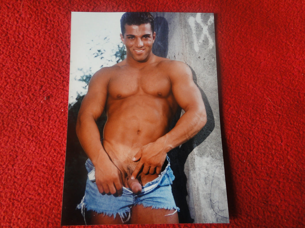 Vintage 18 Y.O. + Gay Interest Nude Hot Hung Muscular Male Colt/Fox Photo 5 x 7 H7q