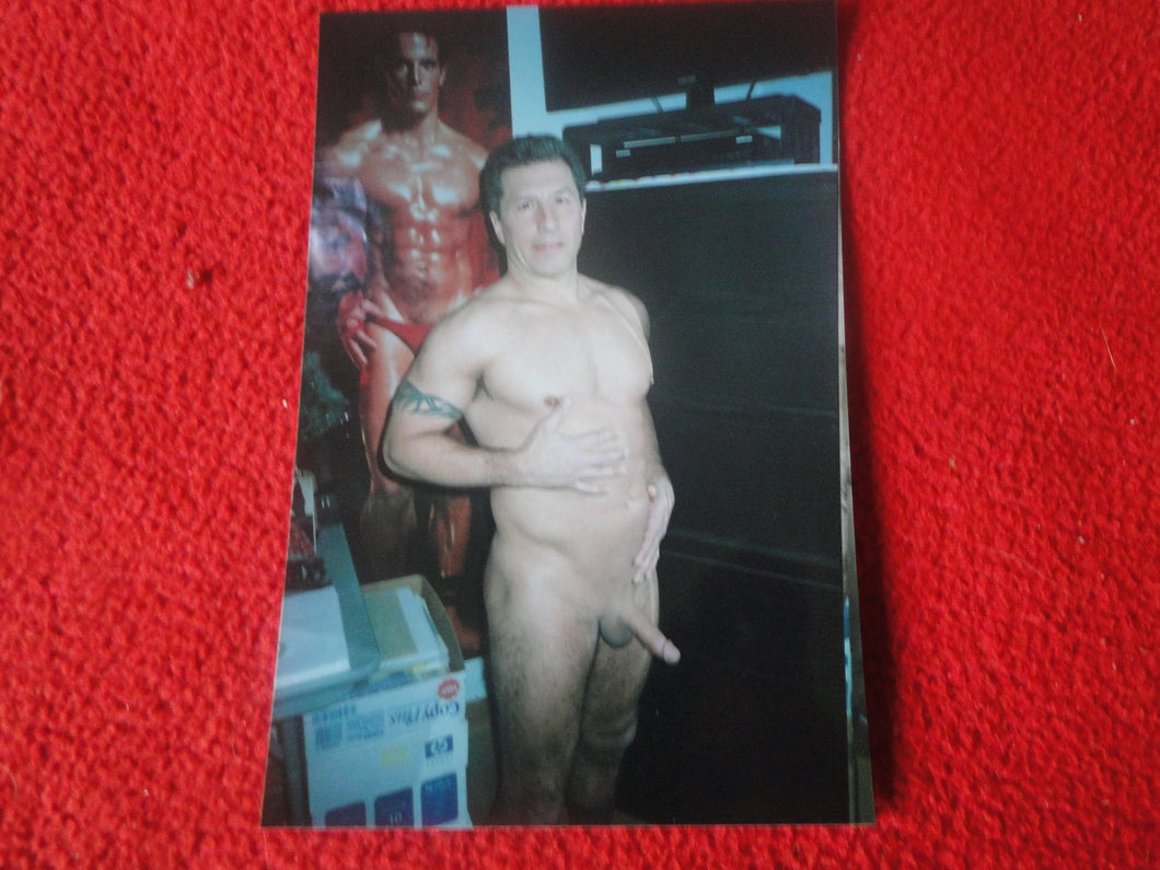 Vintage 18 Year Old + Gay Interest Chippendale Muscle Nude Male Photo   E1ab