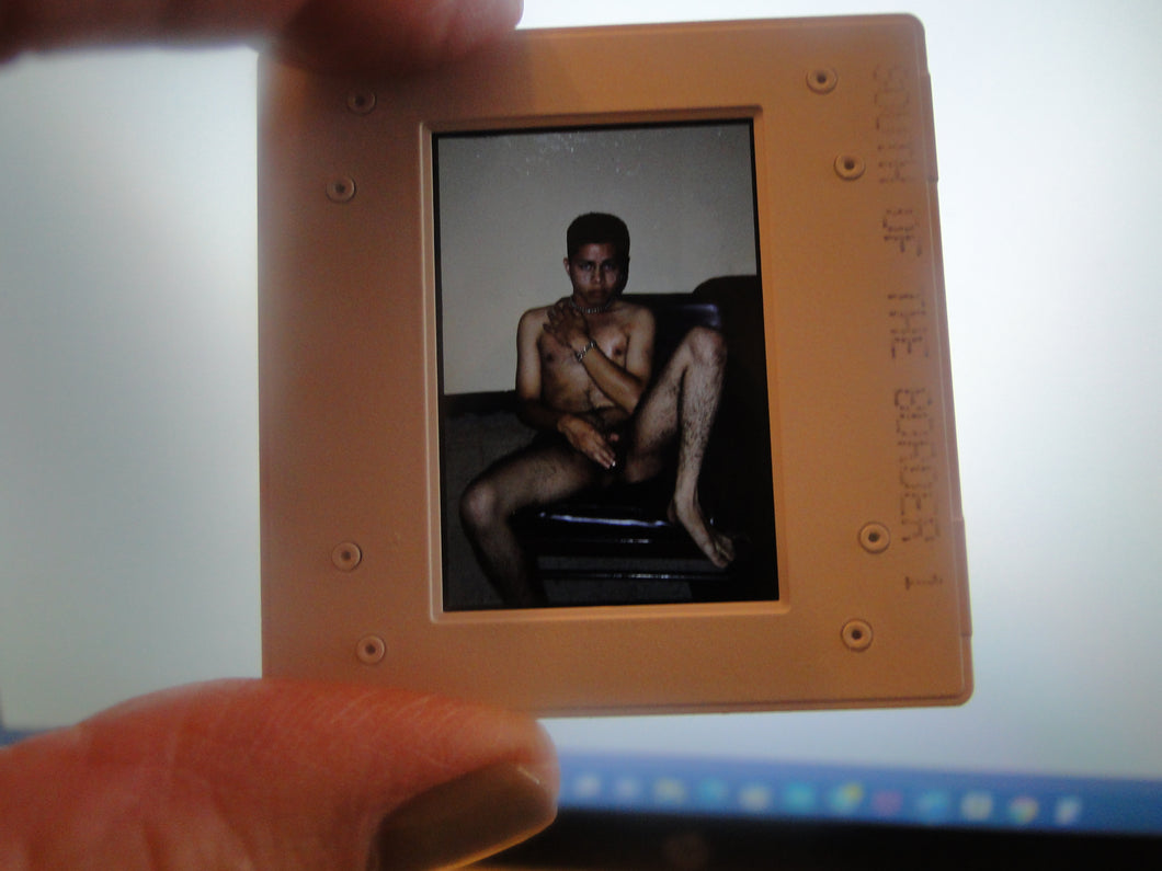 VINTAGE 35MM GAY MALE SLIDE BEEFCAKE MUSCLE NUDE FALCON STUDIOS R7a