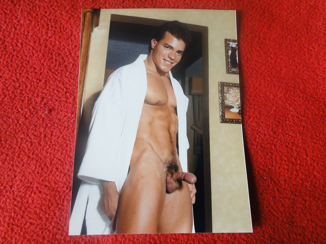 Vintage 18 Y.O. + Gay Interest Nude Hot Hung Muscular Male Colt/Fox Photo 5 x 7 H7$