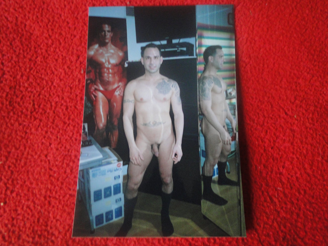 Vintage 18 Year Old + Gay Interest Chippendale Muscle Nude Male Photo   E1ae