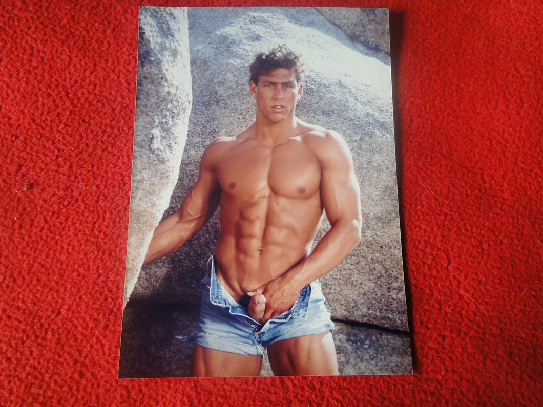Vintage 18 Y.O. + Gay Interest Nude Hot Hung Muscular Male Colt/Fox Photo 5 x 7 H7-