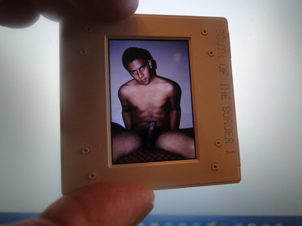 VINTAGE 35MM GAY MALE SLIDE BEEFCAKE MUSCLE NUDE FALCON STUDIOS R7z