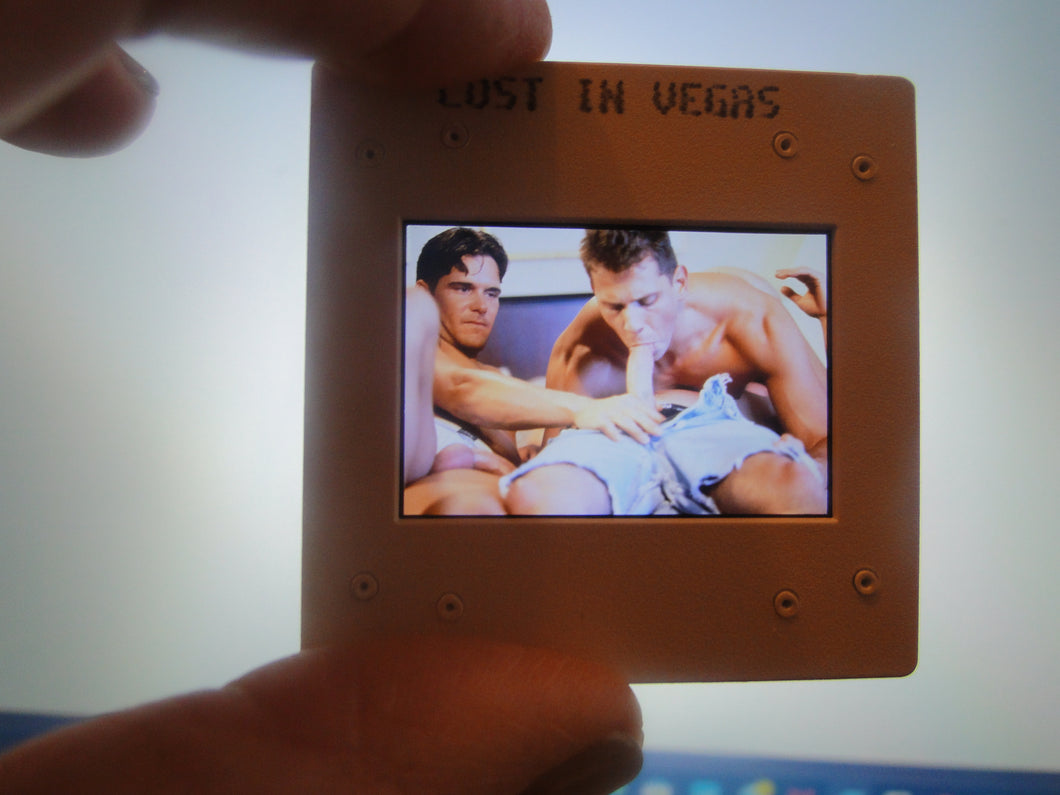 VINTAGE 35MM GAY MALE SLIDE BEEFCAKE MUSCLE NUDE FALCON STUDIOS R8c