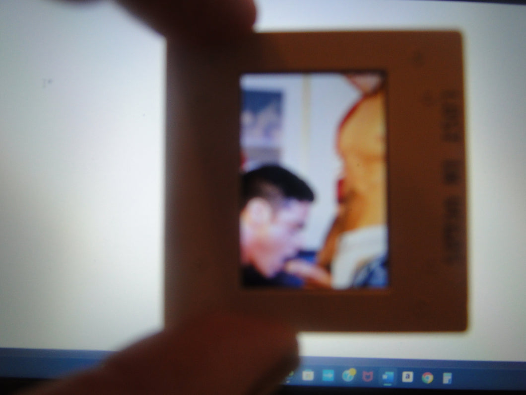 VINTAGE 35MM GAY MALE SLIDE BEEFCAKE MUSCLE NUDE FALCON STUDIOS R8h