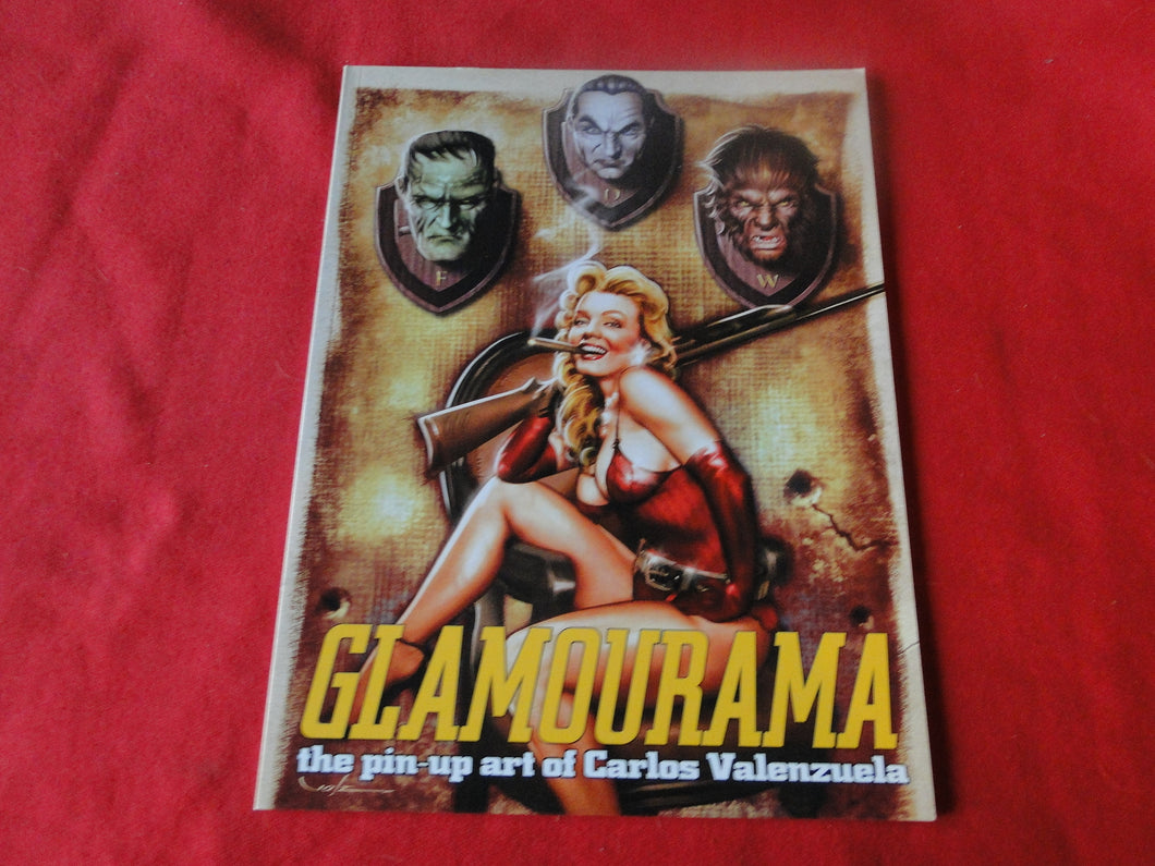 Vintage 18 YO+ Sexy Erotic Adult Book Glamourama Carlos Valenzuela    P12