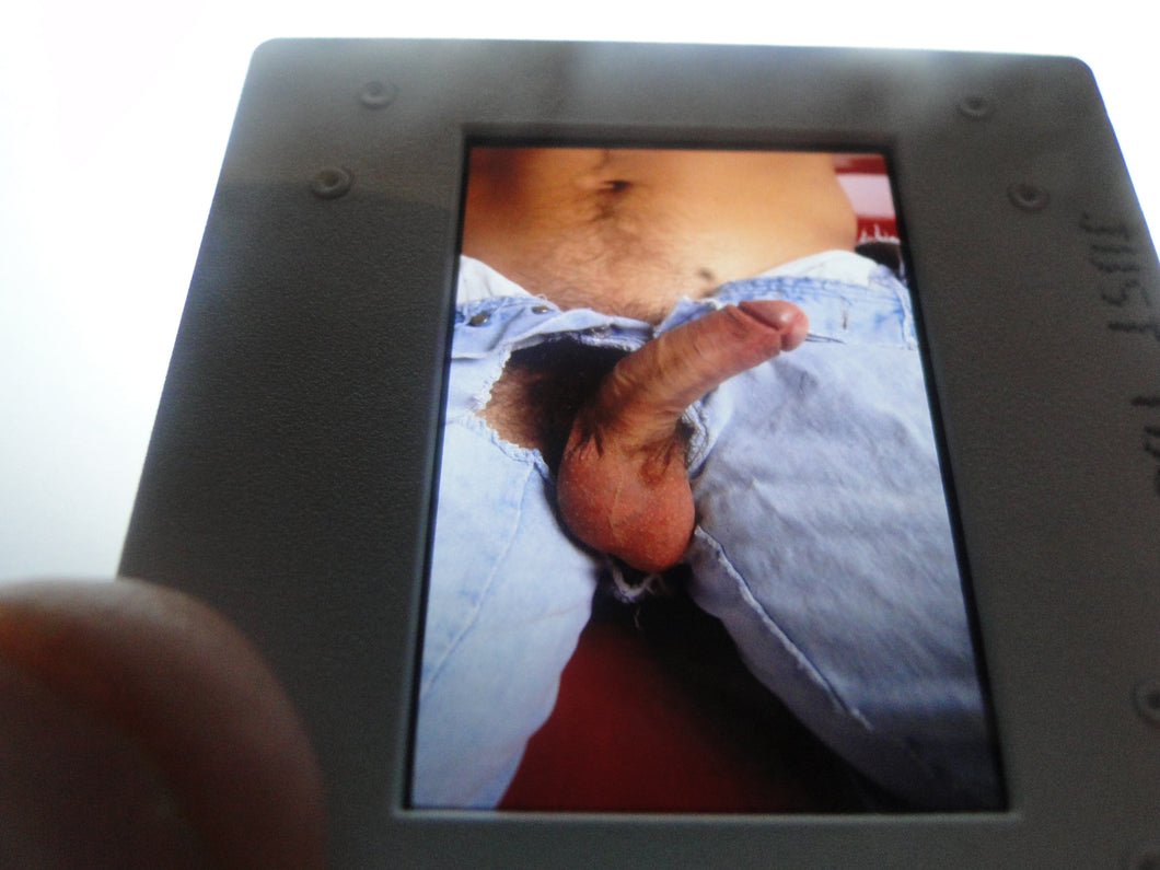 VINTAGE 35MM GAY MALE SLIDE BEEFCAKE MUSCLE NUDE FALCON STUDIOS G12h