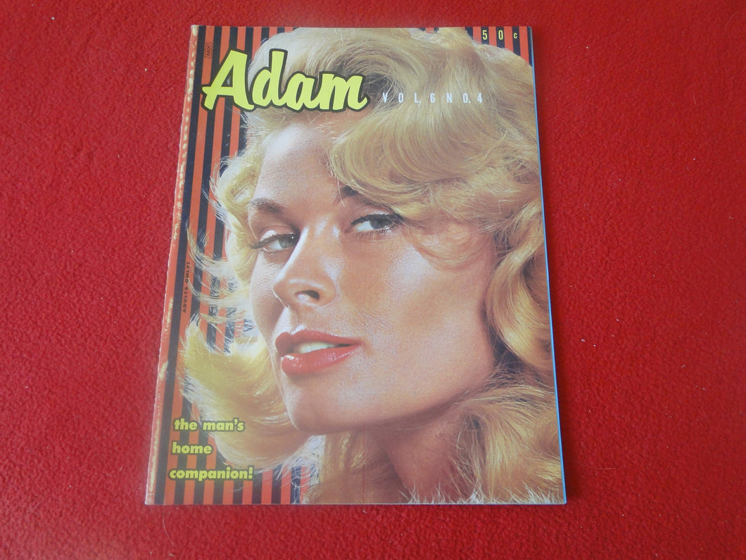 Vintage Nude Erotic Sexy Adult Men's Magazine Adam 1962            P7