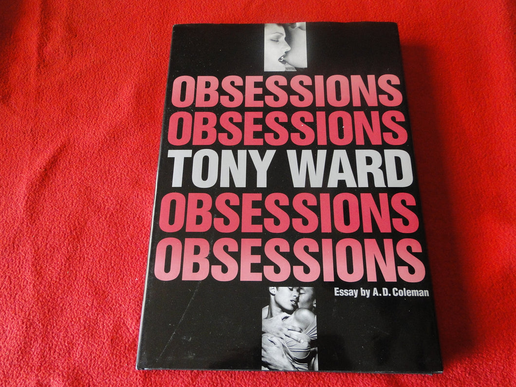 Vintage 18 YO+ Sexy Erotic Adult Book Hardcover Obsessions Tony Ward   P13