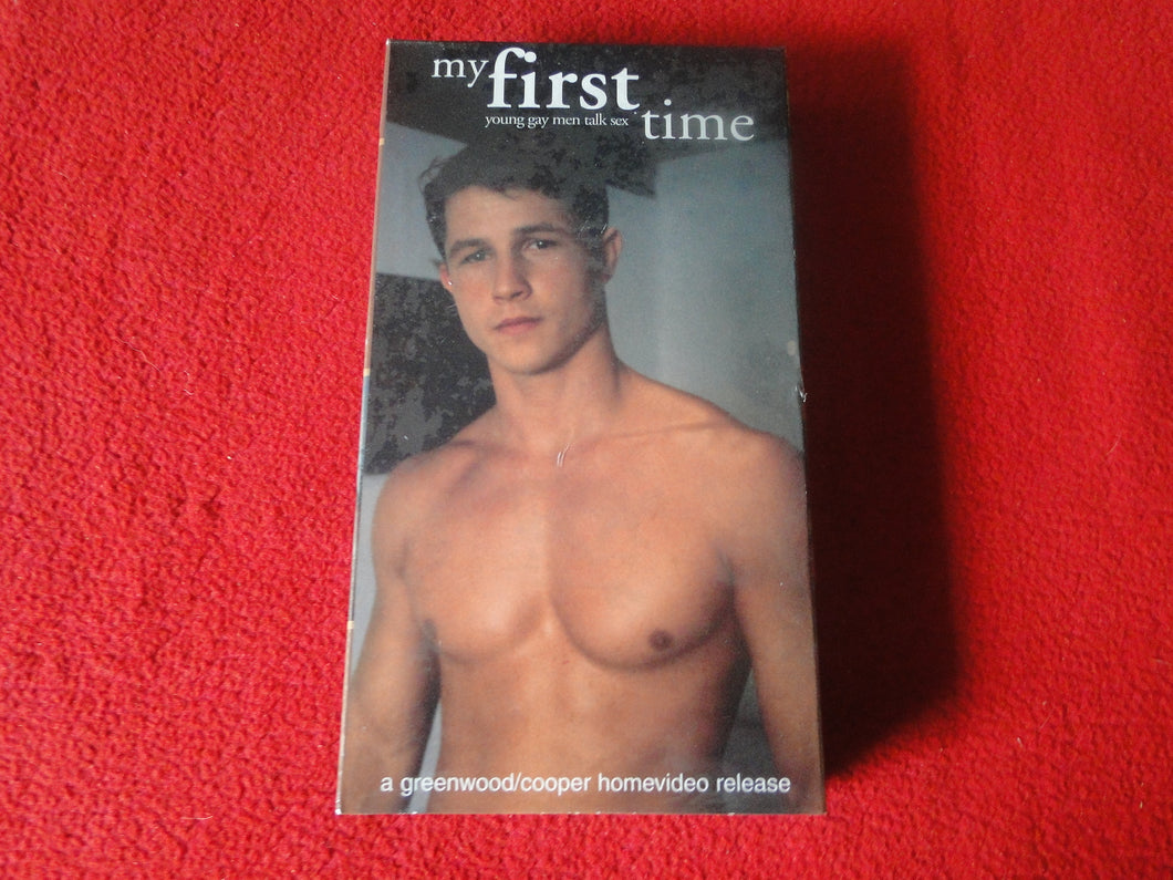 Vintage Adult Erotic 18 YO + VHS Tape Gay Interest My First Time SEALED 10
