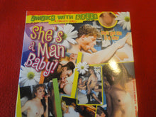 Load image into Gallery viewer, Vintage Adult XXX Gay VHS Tape Video 18 Year Old + Transvestites She&#39;s A Man Baby G1
