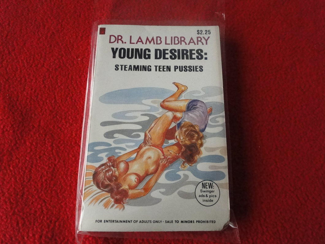 Vintage Erotic Paperback Book Dr. Lamb Library Young Desires              P14