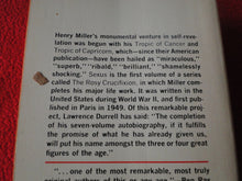 Load image into Gallery viewer, Vintage Erotic Paperback Book Sexus Henry Miller Grove Press           P14
