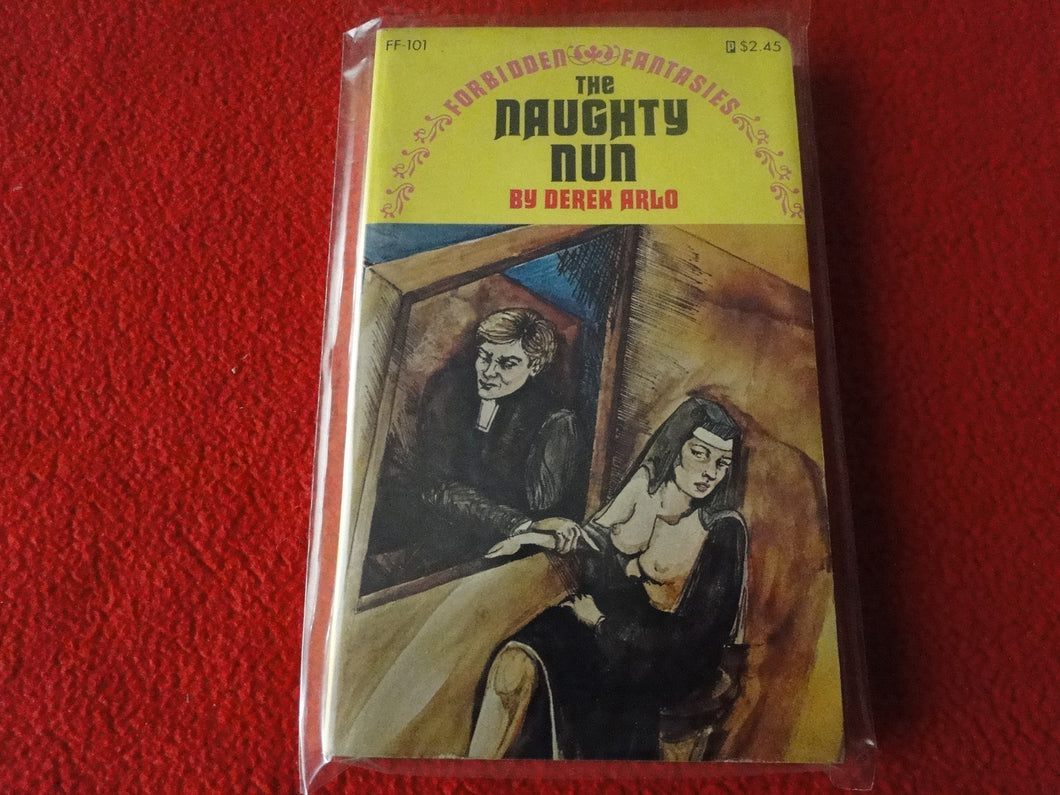 Vintage Erotic Paperback Book The Naughty Nun Derek Arlo          P14