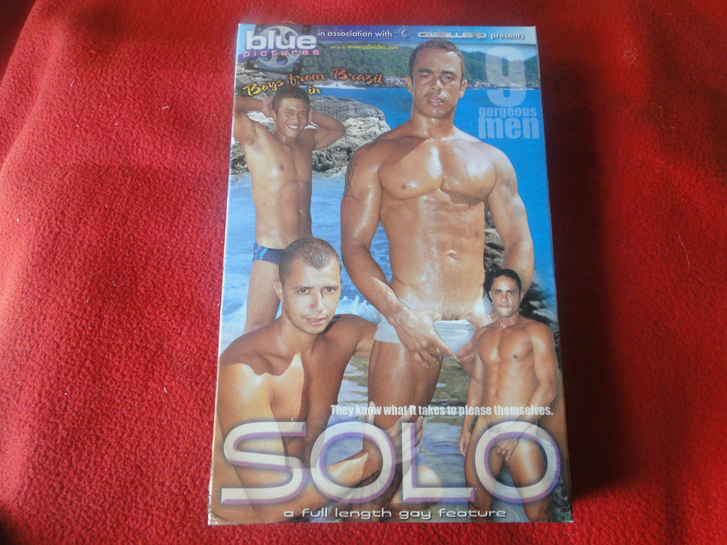 Vintage Adult XXX Gay VHS Tape Video 18 Year Old + Solo  Boys From Brazil    G2