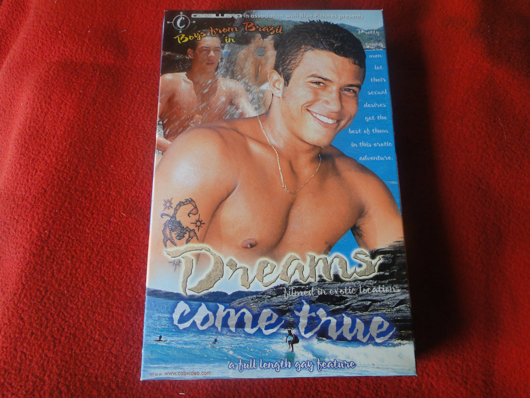 Vintage Adult XXX Gay VHS Tape Video 18 Year Old + Boys From Brazil Dreams Come True G2