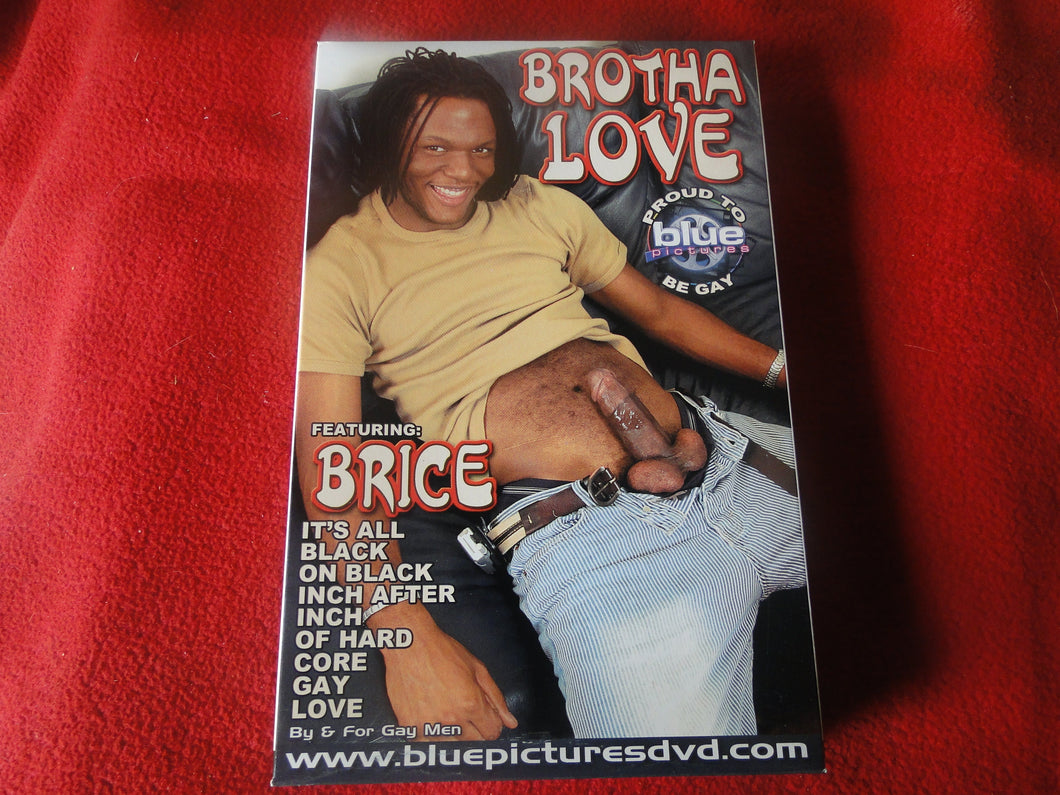 Vintage Adult XXX Gay VHS Tape Video 18 Year Old + Brotha Love        G2