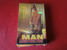 Load image into Gallery viewer, Vintage Adult Gay Interest XXX VHS Porn Tape Man Construction     CI
