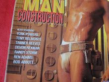 Load image into Gallery viewer, Vintage Adult Gay Interest XXX VHS Porn Tape Man Construction     CI
