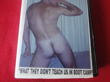 Load image into Gallery viewer, Vintage Adult Gay Interest XXX VHS Porn Tape What They Didn't Teach Us In Boot Camp  CI
