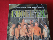 Load image into Gallery viewer, Vintage Adult Gay Interest XXX VHS Porn Tape Choke Em Sergeant Gino     CI
