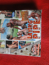 Load image into Gallery viewer, Vintage Adult XXX Gay VHS Tape Video 18 Year Old + Black Hammers Laying Pipe    G3
