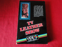 Load image into Gallery viewer, Vintage Erotic Adult XXX VHS Porn Tape BDSM TV Leather Show        CI
