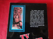 Load image into Gallery viewer, Vintage Erotic Adult XXX VHS Porn Tape BDSM TV Leather Show        CI
