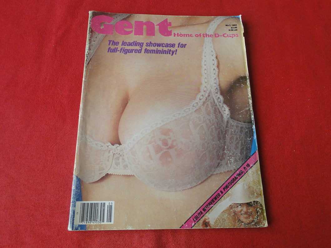 Vintage Nude Erotic Sexy Adult Magazine Adult Magazine Gent May 1982   G10