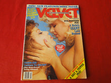 Load image into Gallery viewer, Vintage Nude Erotic Sexy Adult Magazine Adult Magazine Velvet March 1987    G10
