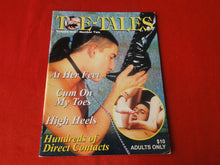 Load image into Gallery viewer, Vintage Nude Erotic Sexy Adult Magazine BDSM Toe-Tales      G10
