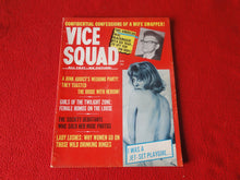 Load image into Gallery viewer, Vintage Nude Erotic Sexy Adult Magazine Vice Squad June 1963            59
