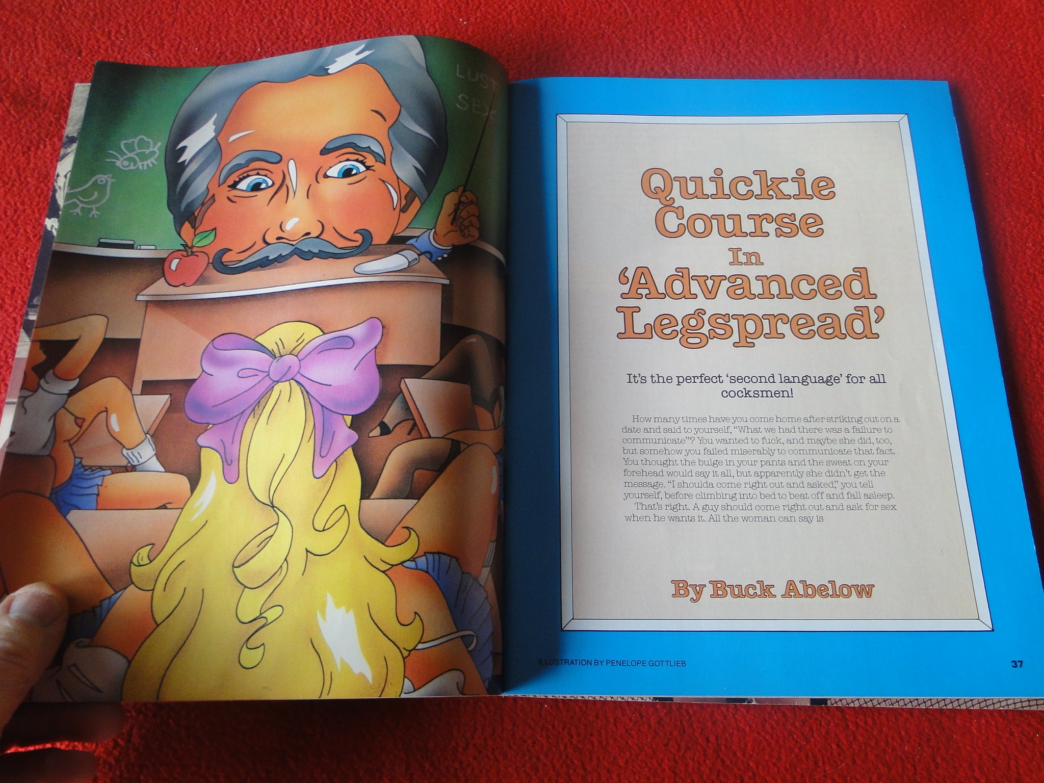 legspread Vintage Nude Erotic Sexy Adult Magazine Velvet Talks 1980 59 – Ephemera Galore