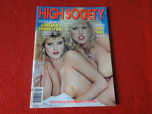 Load image into Gallery viewer, Vintage Nude Erotic Sexy Adult Magazine High Society March 1986         59
