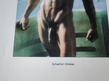 Load image into Gallery viewer, Vintage Nude Erotic Sexy Adult Gay Magazine/Spiral Booklet 1980s Famous Stars 7  P54
