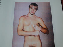 Load image into Gallery viewer, Vintage Nude Erotic Sexy Adult Gay Magazine/Spiral Booklet 1980s Famous Stars 8  P54
