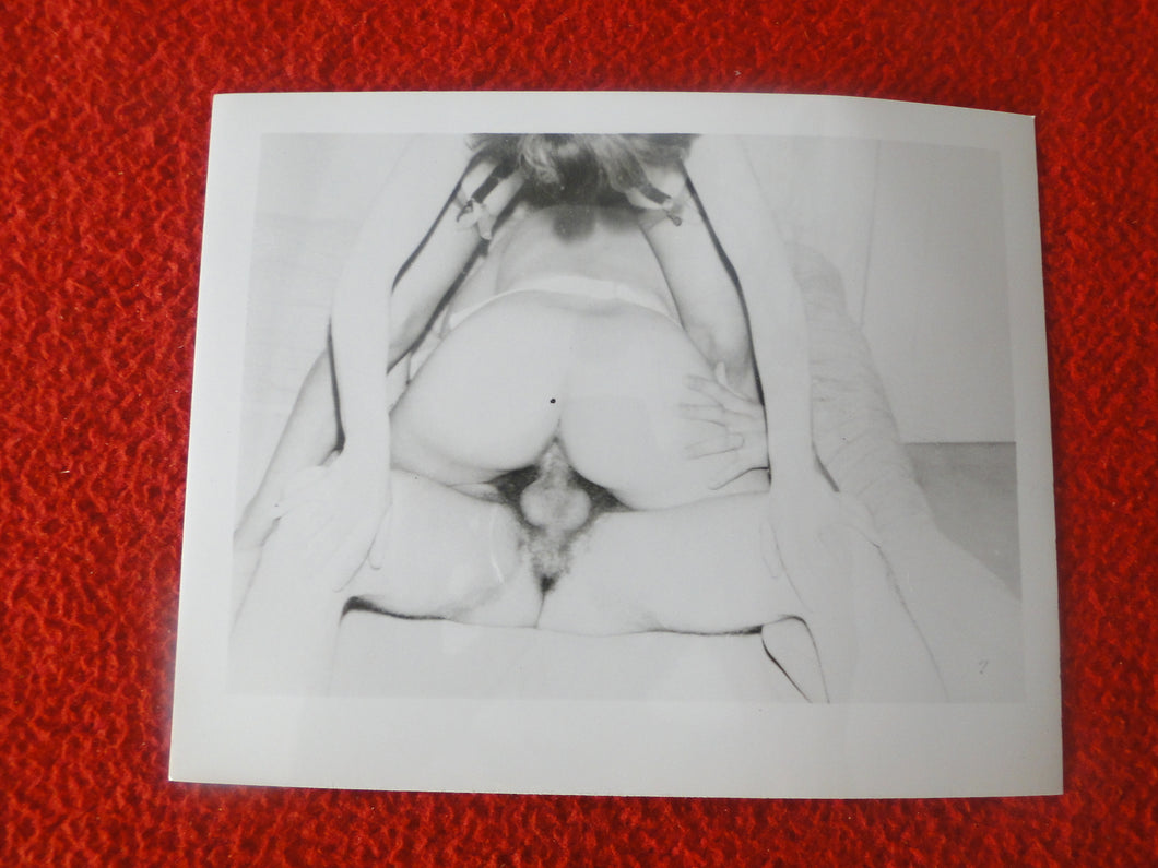 Vintage Erotic Sexy Adult Nude Woman Intercourse Photo A72w