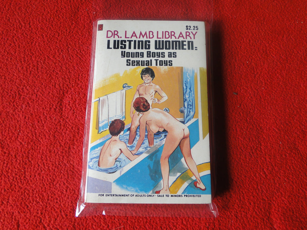 Vintage Adult Paperback Book Dr. Lamb Library Lusting Women  P14