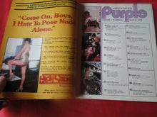 Load image into Gallery viewer, Vintage Nude Erotic Sexy Adult Magazine People in the Pink Purple 1978   P76
