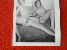 Load image into Gallery viewer, Vintage Erotic Sexy Adult Nude Woman Hairy Pussy Photo A72a20
