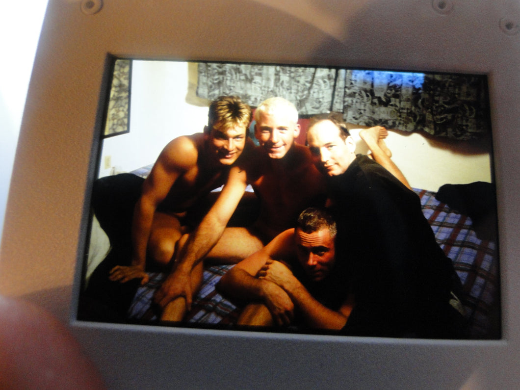 VINTAGE 35MM GAY MALE SLIDE BEEFCAKE MUSCLE NUDE FALCON STUDIOS B11p