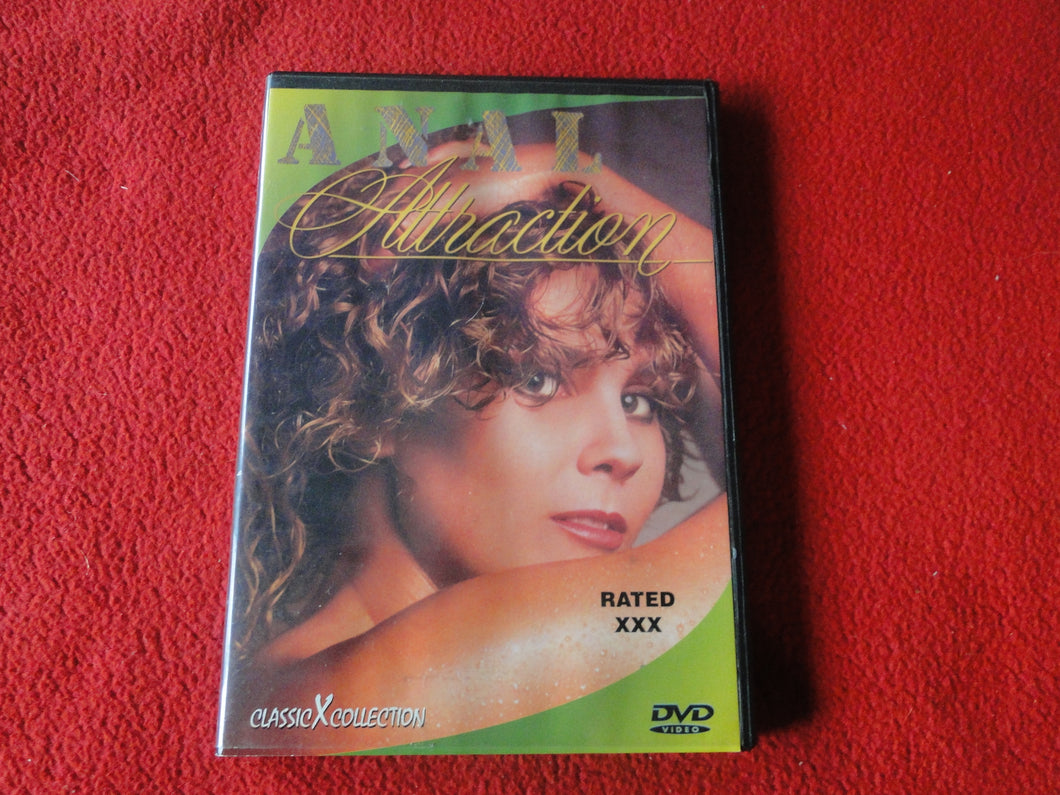 Vintage Erotic Sexy Adult XXX DVD Movie Anal Attraction Trinity Loren Bridgette Bleu   J