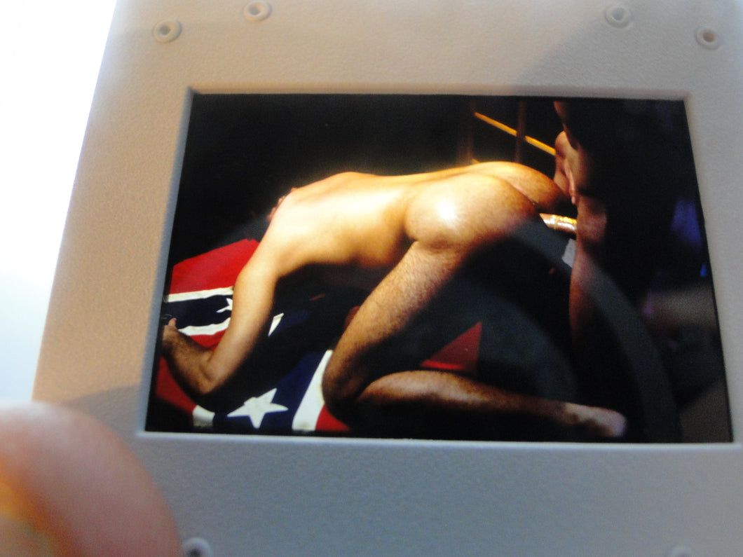 VINTAGE 35MM GAY MALE SLIDE BEEFCAKE MUSCLE NUDE FALCON STUDIOS B11y