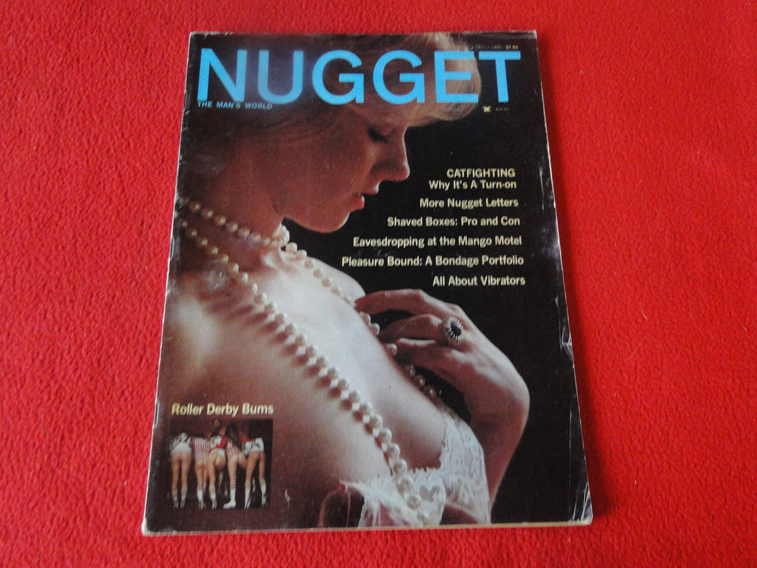 Vintage 18 Y.O. + Adult Erotic Men's Magazine Nugget Dec. 1977       57